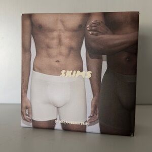 Skims Stretch 3 Pack 5" Boxer Brief in Gunmetal Multi Men's Size 2X